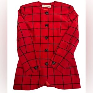 Vintage Saks Fifth Avenue David Hayes Blazer